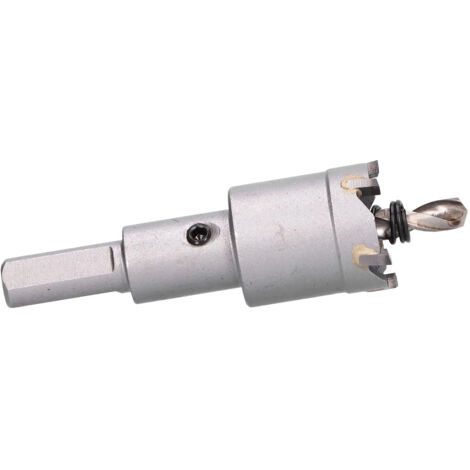 Foret de Scie TCT 25mm pour Métal et Bois - Fraise de Découpe et Perçage Carbure