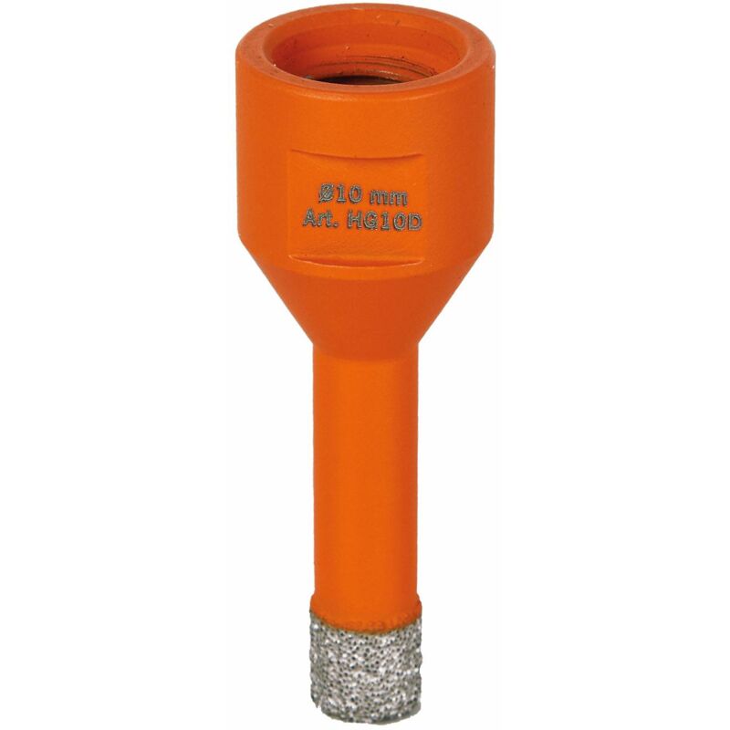 Foret diamant 10 mm granit marbre gres pour broyeur Battipav hg10d