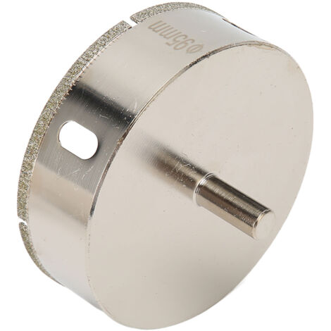 Foret Diamant 95mm pour Carrelage, Céramique, Verre et Pierre - Fraise Diamantée pour Perceuse
