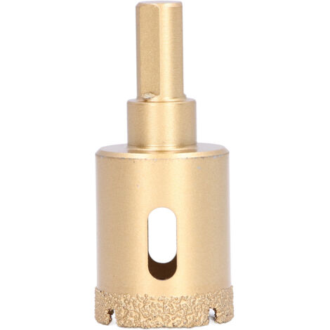 Foret Diamant Brasé pour Carrelage, Granit, Marbre, Céramique - Scie Cloche Creuse 28mm