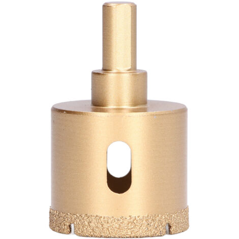 Foret Diamant Brasé pour Carrelage, Granit, Marbre, Porcelaine - Scie Cloche Creuse 40mm