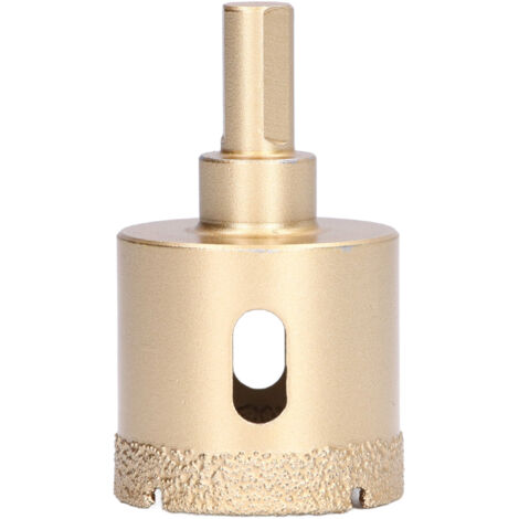 Foret Diamant Brasé pour Porcelaine Marbre Granit Carrelage Verre - Trous de 38mm