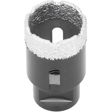Foret Diamant Brasé sous Vide pour Marbre et Céramique, Scie Cloche à Carotter Béton 35mm