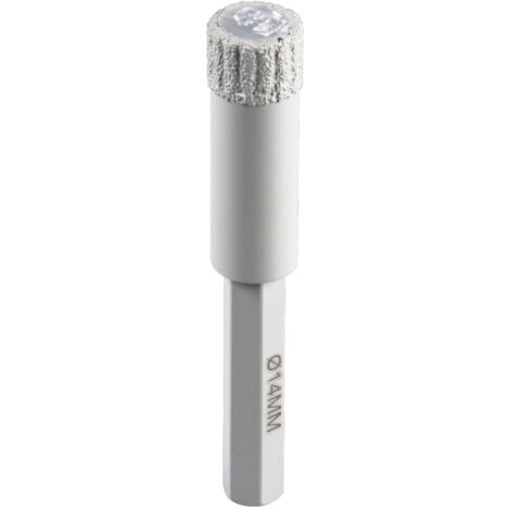 Forêt diamant DB 600 F Supra Ø 14 mm - perçage à sec carrelage - Klingspor 325528