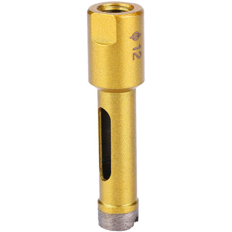 Foret Diamant M10 à Filetage Femelle pour Carrelage et Marbre, Compatible Meuleuse