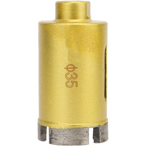 Foret Diamant pour Marbre, Céramique, Verre - Fraise à Trou 30mm/32mm/35mm pour Meuleuse d'Angle