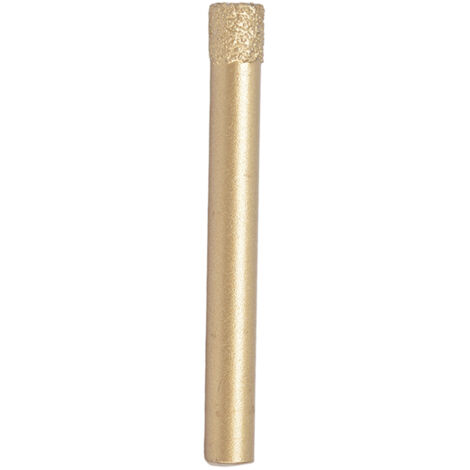 Foret Diamant pour Verre et Granit, Outil de Découpe et Perçage avec Queue Ronde de 8mm