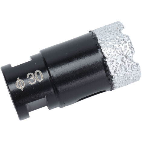 Foret diamanté 30mm M14 pour carrelage, marbre et granit, perçage humide