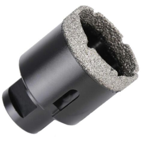 Foret diamanté 50 mm pour marbre, 1 pièce, pour filetage et brasage, ouvre-trous