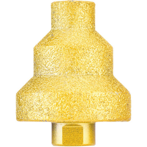 Foret diamanté à noyau élargisseur de trous 20-35-50 mm pour marbre granit quartz pierre carrelage béton (utilisation sèche ou humide)