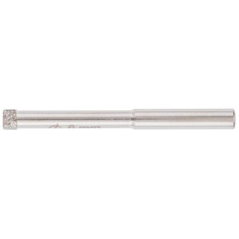 Foret diamanté graphite 6 mm pour carrelage et grès cérame - Perçage de précision