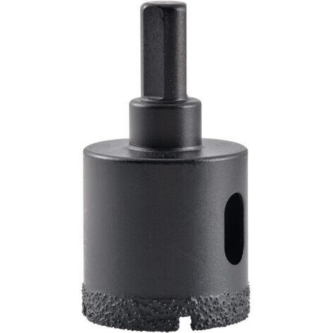 Foret diamanté pour scie cloche à noyau brasé 35 mm, coupe-trou creux pour verre, porcelaine, carrelage, marbre, céramique, granit