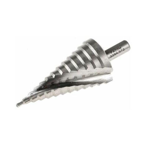 Foret étagé Facom 4mm 39mm, HSS ( Prix pour 1 )