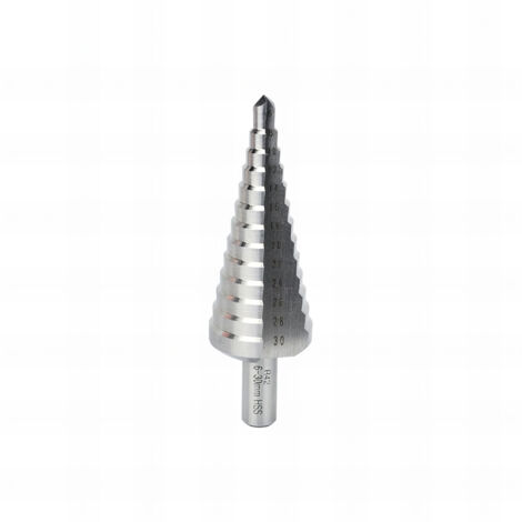Foret étagé HSS (pour acier/metal) 6 à 38 mm