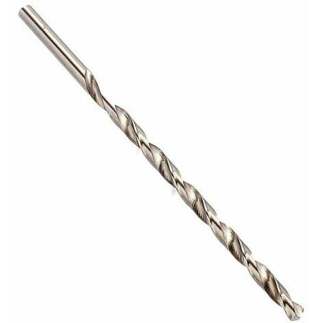 Foret Extra-long Foret Hélicoïdal Droit de 85 mm Foret Hélicoïdal à Queue Cylindrique HSS (5mm)