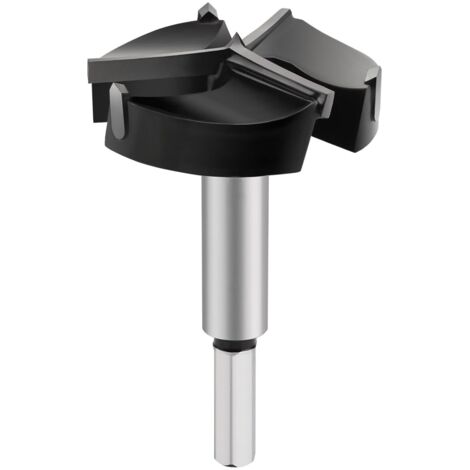 Foret Forstner 60 mm à 3 cannelures, mèche de perçage pour bois