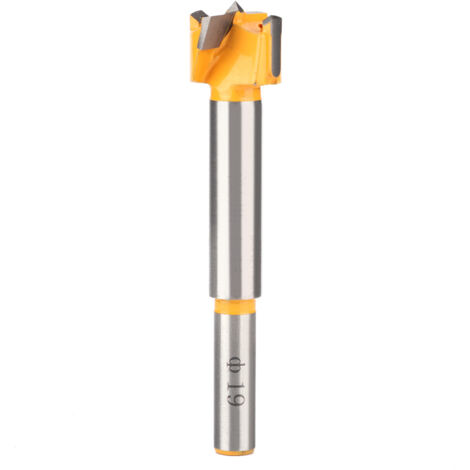 Foret Forstner de 19mm cisaillement de précision bord dentelé Forstner foret à bois foret ennuyeux bois pierre scie cloche
