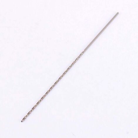 Foret hélicoïdal à tige droite extra-longue de 2 mm et 160 mm en acier rapide (HSS) , conçu pour les applications à percussion. Foret hélicoïdal