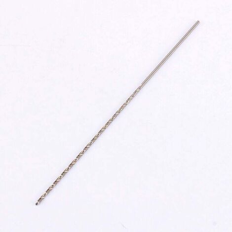 Foret hélicoïdal à tige droite extra-longue de 2 mm et 160 mm en acier rapide (HSS) , conçu pour les applications à percussion. Foret hélicoïdal