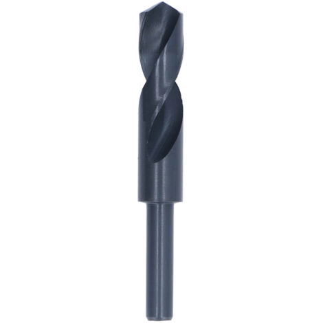 Foret hélicoïdal en acier rapide 1/2 pouce, tige droite 21mm, outil de perçage professionnel noir