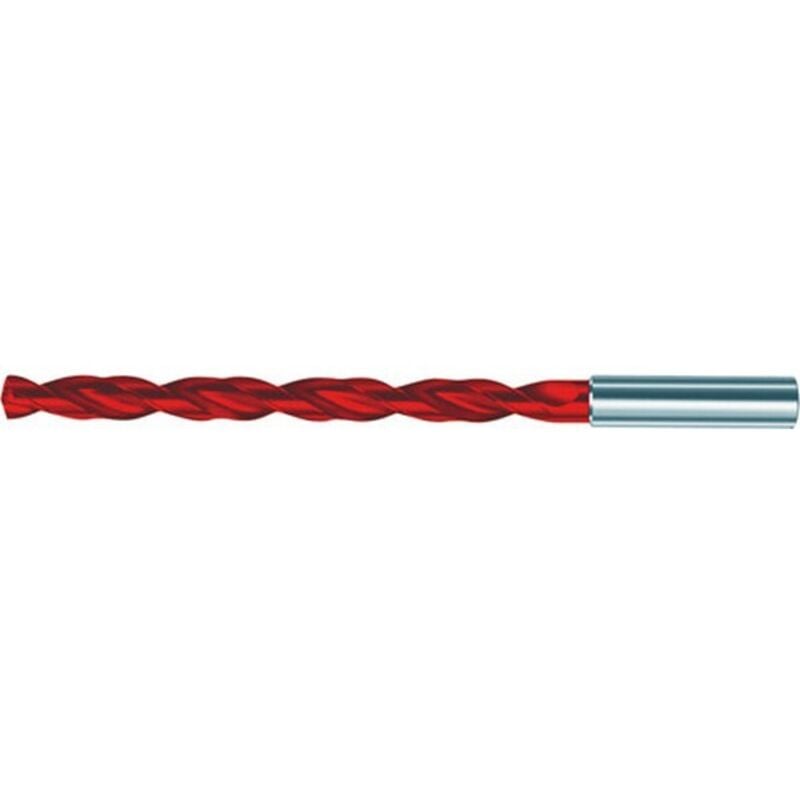 Guhring - Foret hélicoïdal en carbure monobloc, SuperLine 12 x d, type rt 100, ø m7 : 7,60 mm, Long. totale 146 mm, Long. hélice 108 mm, ø queue h6 :