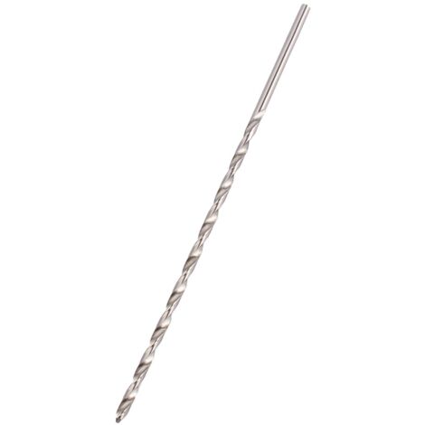 Foret hélicoïdal extra long HSS 4 mm, 200 mm, queue droite
