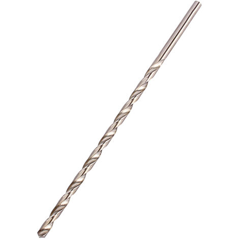 Foret hélicoïdal extra long HSS 6 mm, 200 mm, queue droite