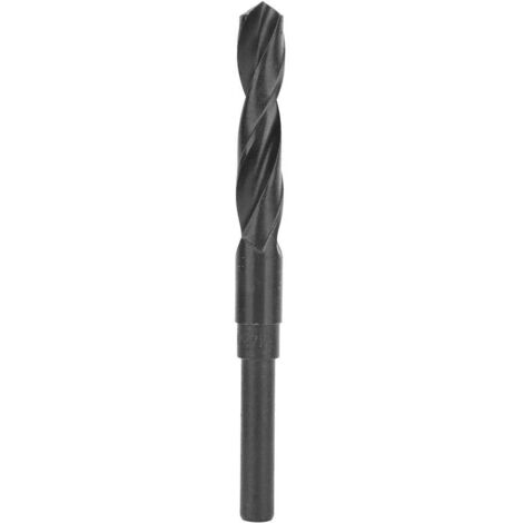 Foret hélicoïdal HSS avec boîte - 1Pcs Foret hélicoïdal HSS à tige réduite de 1/2 pouce de diamètre 14/14,5/15/15,5 mm(14.5mm)
