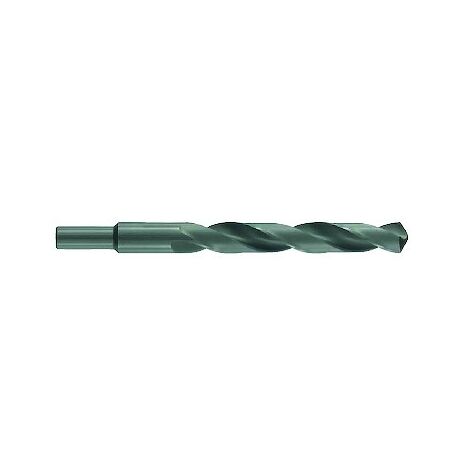 Foret hélicoïdal HSS queue réduite 114368 - Diamètre de perçage : 18.5 mm - Longueur totale : 198 mm - TIVOLY