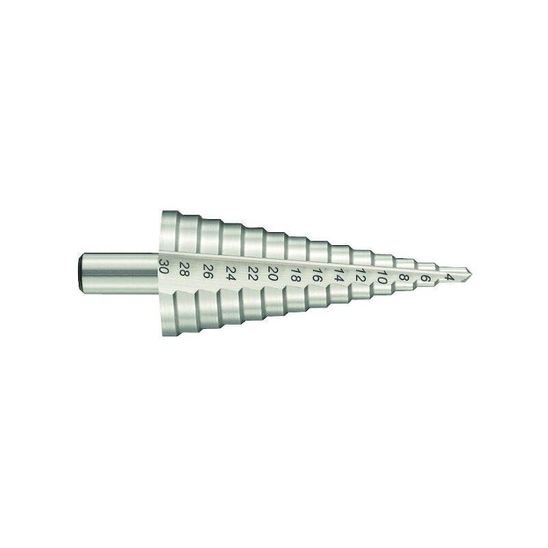 Tivoly - Foret étagé 114488 - Diamètre minimal (d) : 6 mm - Diamètre maximal (d) : 37 mm - Longueur utile : 77 mm