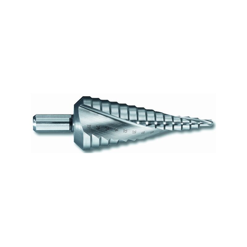 Tivoly - Foret étagé 114485 - Diamètre minimal (d) : 4 mm - Diamètre maximal (d) : 30 mm - Longueur utile : 77 mm