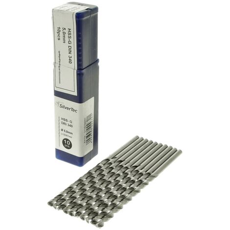 Foret HSS-G 5,0 mm pour acier
