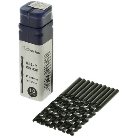 Foret HSS-R 3,0 mm pour acier