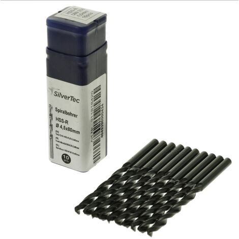Foret HSS-R 4,5 mm pour acier
