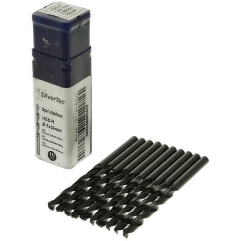 Foret HSS-R 5,0 mm pour acier