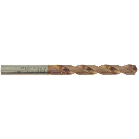 Foret métal Ø 10.2mm FURIUS taillé meulé HSS revêtu FUSIO - Tivoly
