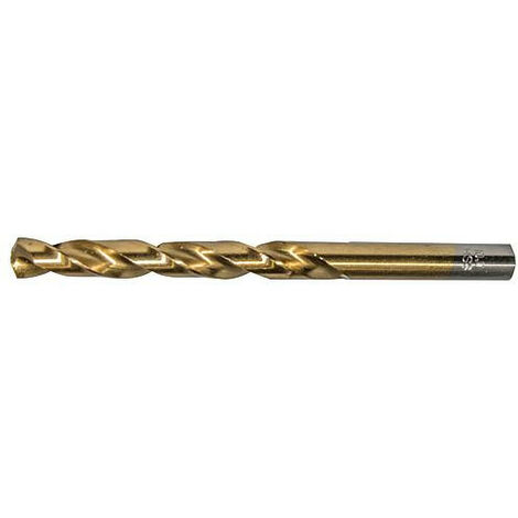 Foret metal HELLER HSS TIN DIN 338 d : 4,0 x 75/43mm