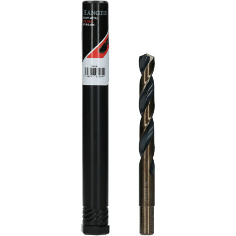Foret métal HSS M2 135° taillé meulé D 14mm - HANGER - 155158