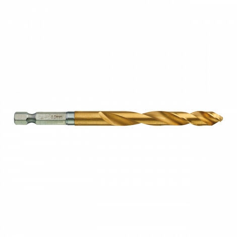 FORET MÉTAUX HSSG SHOCKWAVE 8MM (X5) - Blister