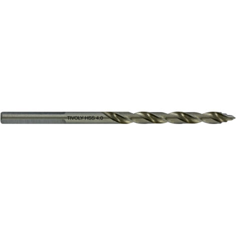 Tivoly Holzbohrer-Set 5-teilig – Sechseckig, Ø 3-4-5-6-8 Mm