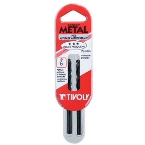 Foret métaux TX queue cylindrique-11436720750 - Tivoly