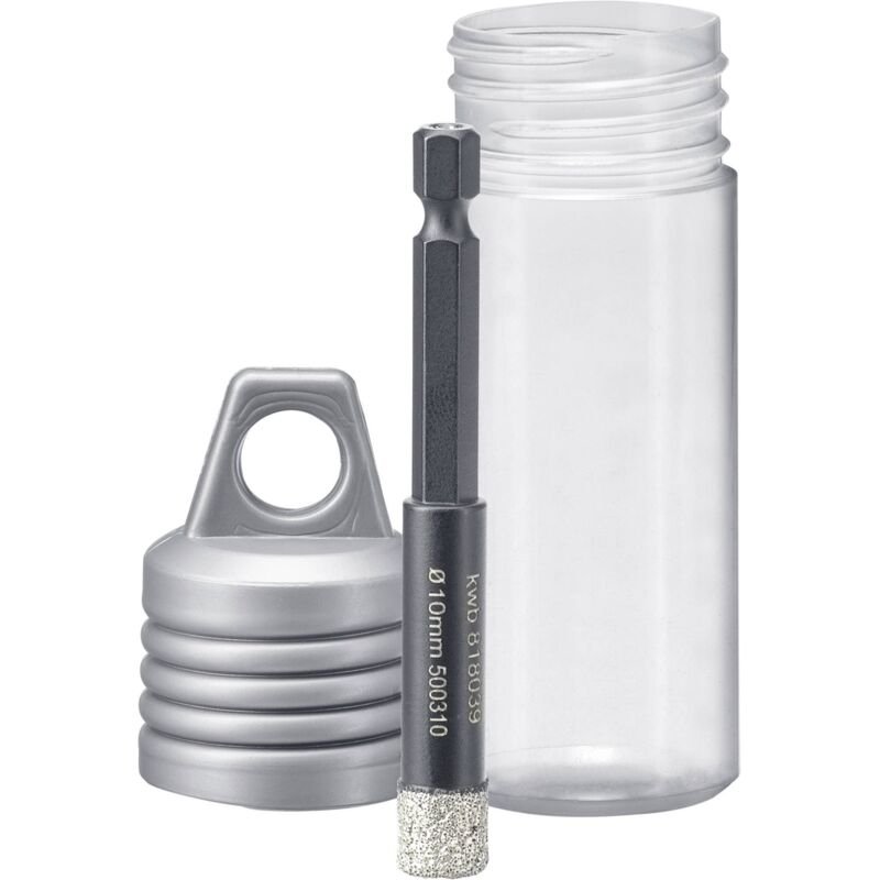 kwb HM Fliesenbohrer 6-Kant10 mm 500310 Foret pour carrelages 1/4 (6,3 mm), tige hexagonale 1 pc(s)