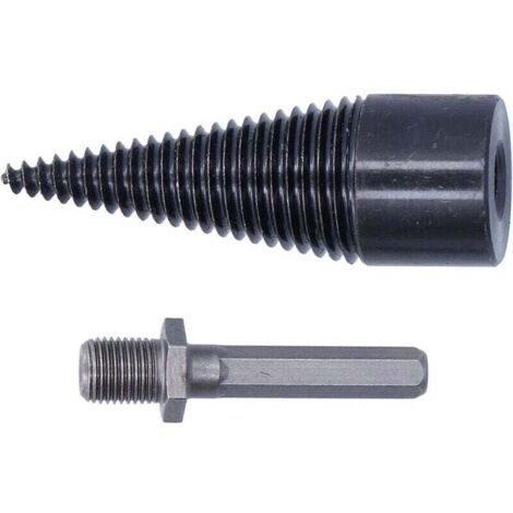 Foret pour fendeuse à Bois, vis à fendre, Outils de quincaillerie en Acier à Grande Vitesse 32 mm pour fendre Le Bois