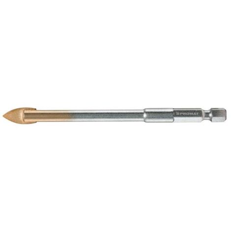 Foret pour le verre/le carrelage D. 6 mm longueur totale 105 mm