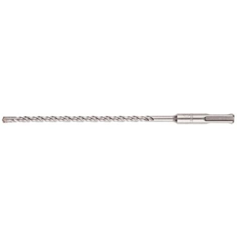 Foret pour perforateur graphite sds plus quatro carbure double spirale