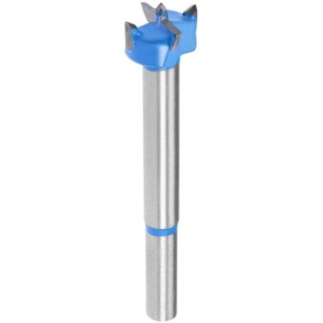 Foret Scie Cloche 17 Mm Carbure Tungstène Perçage Bois Trous Charnière Bleu Gris