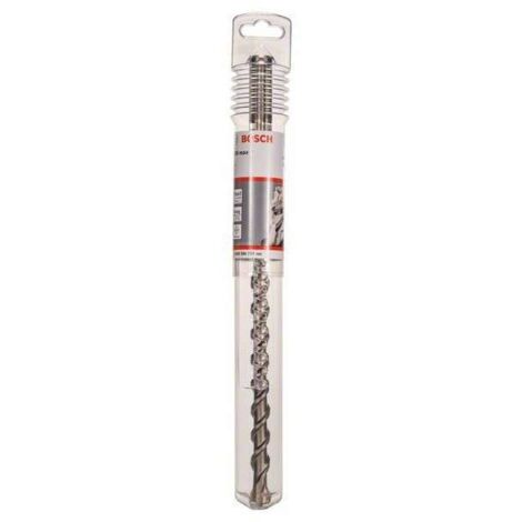 Bosch – Foret béton SDS-Max 22 mm – Longueur 400 mm – Pointe de centrage tranchante – Tête en carbure massif à 4 taillants