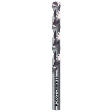 Foret taillé meulé HSS-G DIN 338 4,5 mm Boîte de 10 - 214045 - RUKO - RUKO GmbH