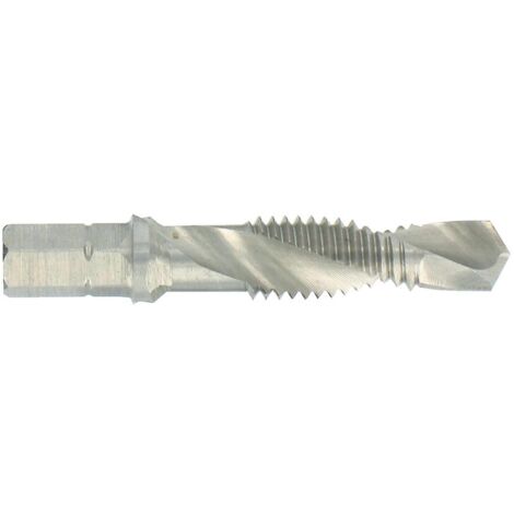 Foret taraudeur hss chanfreineur queue hexagonale, diamètre 10 mm, pas 1,50 mm - TIVOLY