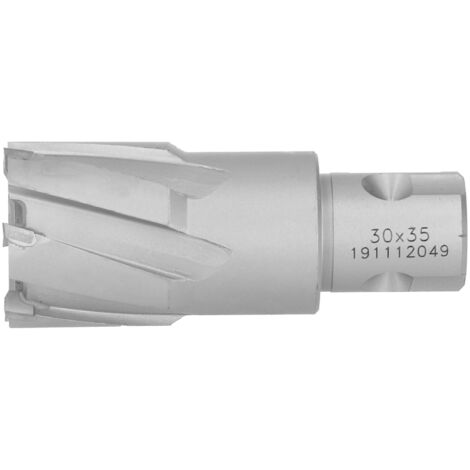 Foret trépan carbure universel pour acier, perçage profond 30-35mm, queue adaptable